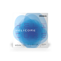 D'Addario Helicore Violin Single E String, 1/2 Scale, Medium Tension