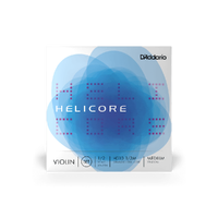 D'Addario Helicore Violin Single A String, 1/2 Scale, Medium Tension
