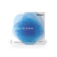 D'Addario Helicore Violin Single D String, 1/2 Scale, Medium Tension