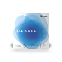 D'Addario Helicore Octave Violin Single A String, 4/4 Scale, Medium Tension