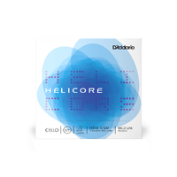 D'Addario Helicore Cello String Set, 1/2 Scale, Medium Tension