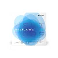 D'Addario Helicore Cello String Set, 1/4 Scale, Medium Tension