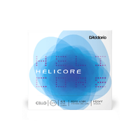 D'Addario Helicore Cello String Set, 4/4 Scale, Heavy Tension