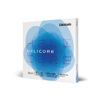 D'Addario Helicore Cello Single E String, 4/4 Scale, Medium Tension H515