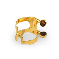 H-Ligature & Cap, Baritone Sax, Gold-plated