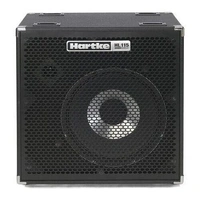 Hartke HL115 Hydrive Lightweight Bass Cabinet 500W RMS 15" Driver and 1" Tweeter