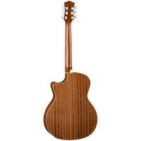 Luna Henna Dragon Acoustic-electric Guitar - Satin Natural