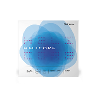 D'Addario Helicore Hybrid Bass String Set, 3/4 Scale, Heavy Tension