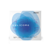 D'Addario Helicore Hybrid Bass String Set, 3/4 Scale, Medium Tension
