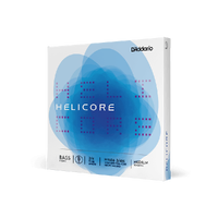 D'Addario Helicore Hybrid Bass Single Low B String, 3/4 Scale, Medium Tension
