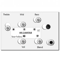 Bartolini HR-5.4AP/918 Prewired Harness - 5 Knob, 3 Band EQ with Bypass