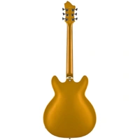 Hagstrom "Justin York" Viking Semi-Hollow Electric Guitar - Gold Top