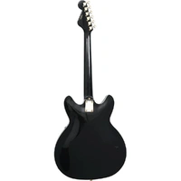 Hagstrom 67’ Viking II Semi-Hollow Electric Guitar in Black Gloss