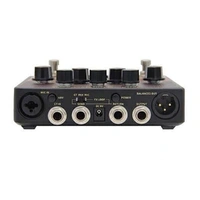 Hotone A Station Acoustic Preamp /DI Box Guitar & Microphone Guitar Effects Pedal