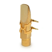 D'Addario H-Ligature & Cap, Tenor Saxophone (Metal Mouthpieces), Gold