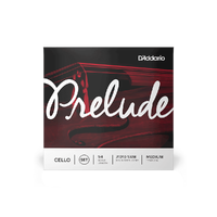 D'Addario Prelude Cello Single C String, 1/4 Scale, Medium Tension