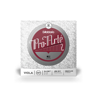 D'Addario Pro-Arte Viola String Set, Short Scale, Medium Tension