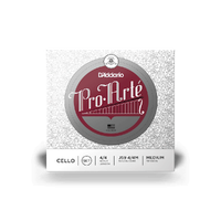 D'Addario Pro-Arte Cello Single G String, 4/4 Scale, Medium Tension