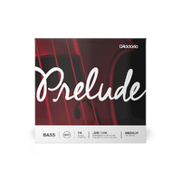 D'Addario Prelude Bass Single E String, 1/4 Scale, Medium Tension
