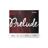 D'Addario Prelude Bass Single E String, 3/4 Scale, Medium Tension