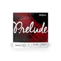 D'Addario Prelude Violin String Set, 4/4 Scale, Medium Tension