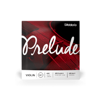 D'Addario Prelude Violin Single E String, 4/4 Scale, Heavy Tension
