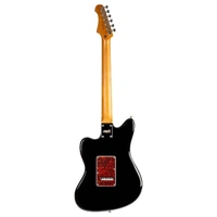 JET JJ-300 P90 Electric Guitar - Roasted Maple, Black