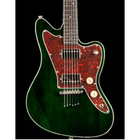 Jet JJ-350 HH Electric Guitar with Maple Fretboard – Green