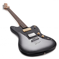Jet JJ-350B-MB Baritone Electric Guitar Rosewood FB – Moonburst