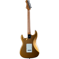Jet JS-300-GD Electric Guitar - SSS Roasted Maple Neck - Gold