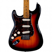 Jet JS-300 SSS Electric Guitar Sunburst  Left Hand  - Roasted Maple Neck
