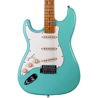 Jet JS-300 SSS Electric Guitar Sea Foam Green Left Hand  - Roasted Maple Neck