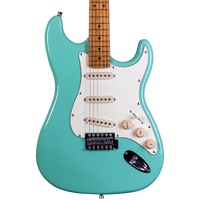 Jet JS-300 SSS Electric Guitar Sea Foam Green - Roasted Maple Neck