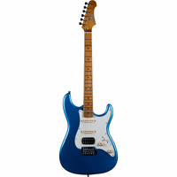 Jet JS-400-LPB HSS Electric Guitar - Lake Placid Blue  - Rosewood Fretboard