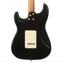 JET JS-480 HSS Electric Guitar - Black with Gold Hardware
