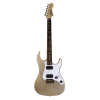 Jet JS-500-RDS HH Electric Guitar - Silver Sparkle - Ebony Fretboard