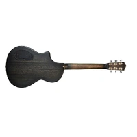 Katoh Hispania Acoustic / Electric Guitar Mahogany - Trans Black With Bag