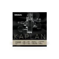 D'Addario Kaplan Golden Spiral Solo Loop End Violin Single E String, 4/4 Scale, Light Tension