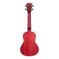 Kala Adobe Red Watercolor Meranti Soprano Ukulele