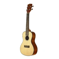 Kala KA-SCG Acoustic Concert Ukulele, Natural Gloss Solid Spruce Top