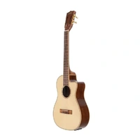 Kala Solid Spruce Top Koa back and sides- Baritone Ukulele  w/ Cutaway,  EQ + hard case