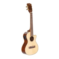 Kala KA-SKTGE-C Hawaiian Koa Acoustic/Electric Tenor Ukulele with Cutaway & EQ