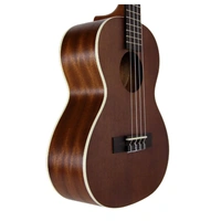 Kala KA-T Mahogany Tenor Ukulele, Satin Finish Aquila Strings