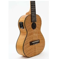 Kala KA-TEME Exotic Mahogany Tenor Acoustic / Electic Ukulele - Built-in Tuner