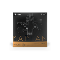 D'Addario Kaplan Amo Violin E String, 4/4 Scale, Heavy Tension