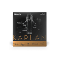 D'Addario Kaplan Amo Violin A String, 4/4 Scale, Light Tension