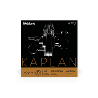 D'Addario Kaplan Amo Violin D String, 1/4 Scale, Medium Tension