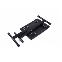 BBT Heavy Duty Adjustable Height Padded Folding Keyboard Stool / Bench