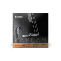 D'Addario Kaplan Cello Single D String, 4/4 Scale, Medium Tension