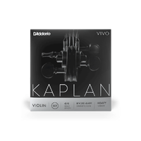 D'Addario Kaplan Vivo Violin A String, 4/4 Scale, Heavy Tension